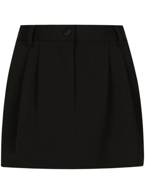 gabardine skirt