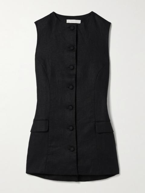 Jane Linen Vest