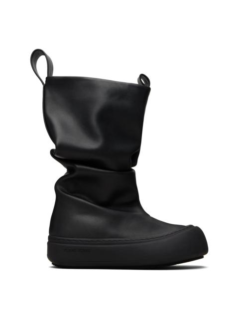Black Low Fisherman Boots