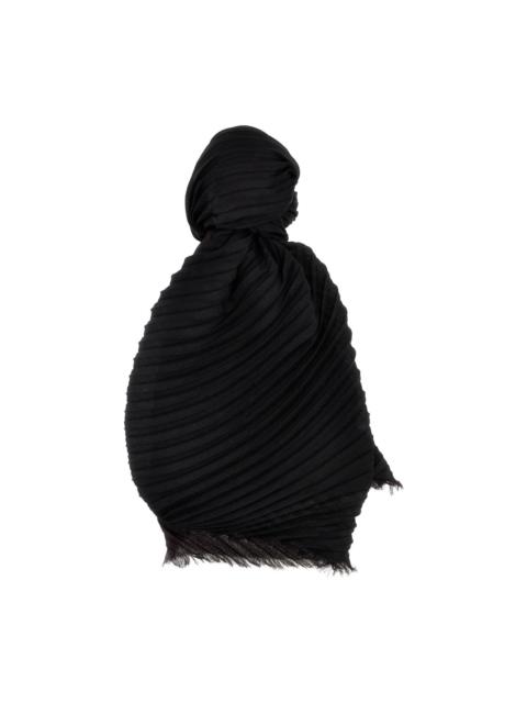 pleated scarf