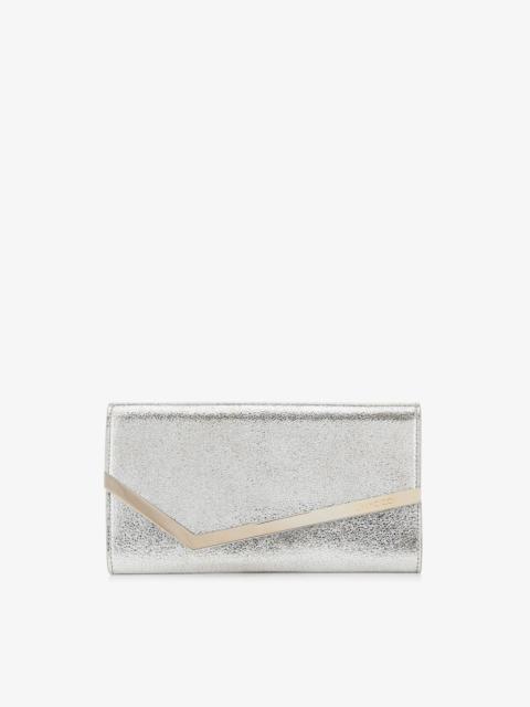 Emmie
Champagne Glitter Leather Clutch Bag