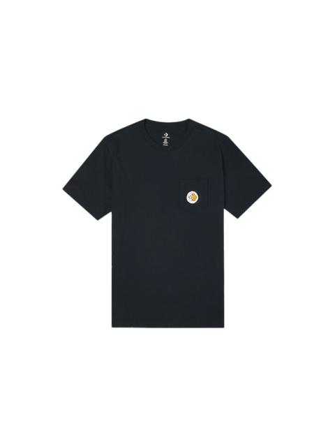 Converse Sushi Graphic Short Sleeve Pocket T-Shirt 'Black' 10022855-A01