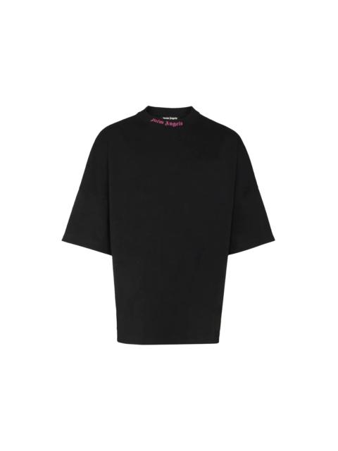 Palm Angels Oversized Double Logo T-shirt Black