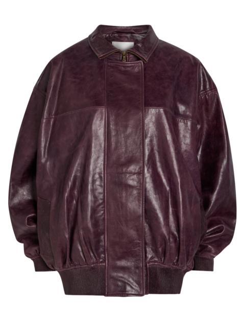 Christopher Esber Devon Leather Bomber Jacket
