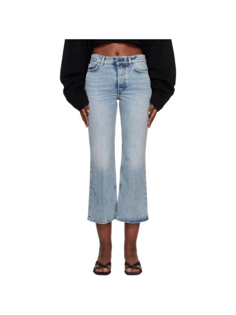 Blue Kick Flare Jeans