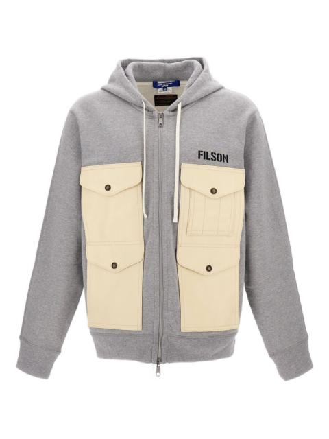 drawstring hooded jacket