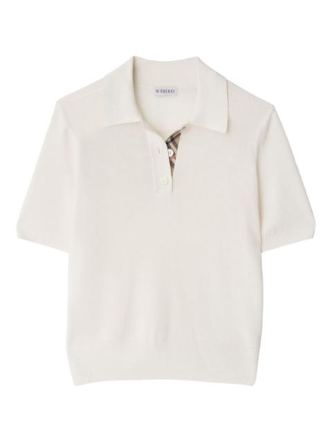 wool polo shirt