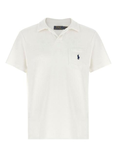 terry-cloth polo shirt