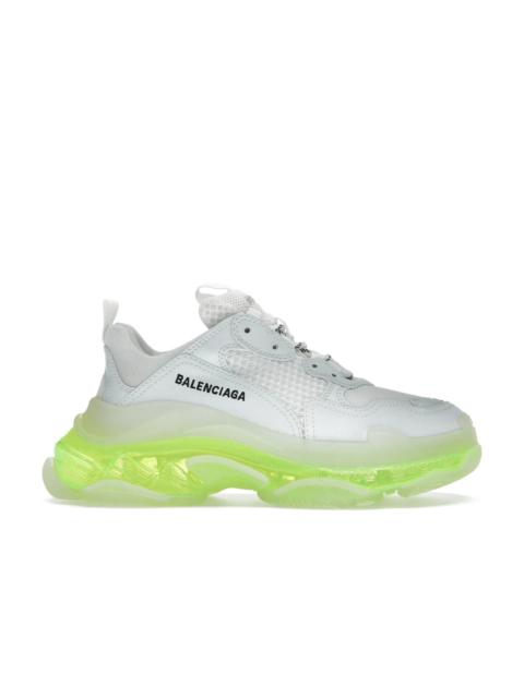 Balenciaga Triple S Clear Sole White Fluo Yellow (Women's)