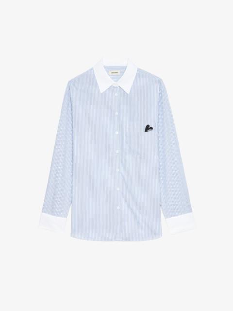 Morning Striped Poplin Shirt