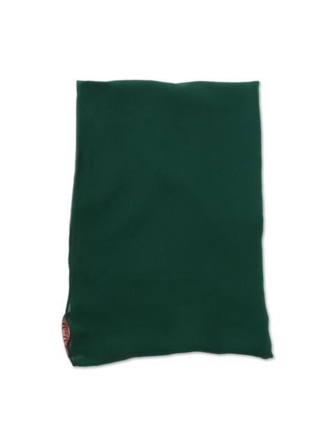 silk square-shaped scarf