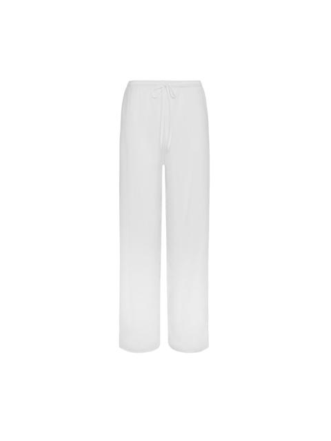 The Pant: Cotton Voile White