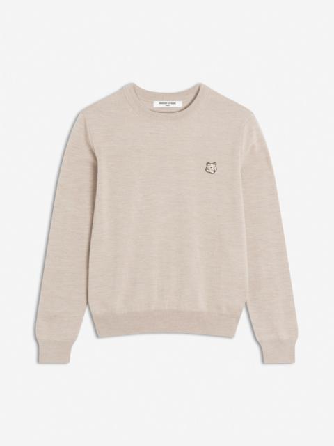 BOLD FOX HEAD PATCH REGULAR JUMPER