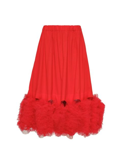 Cotton Broad Tulle Skirt