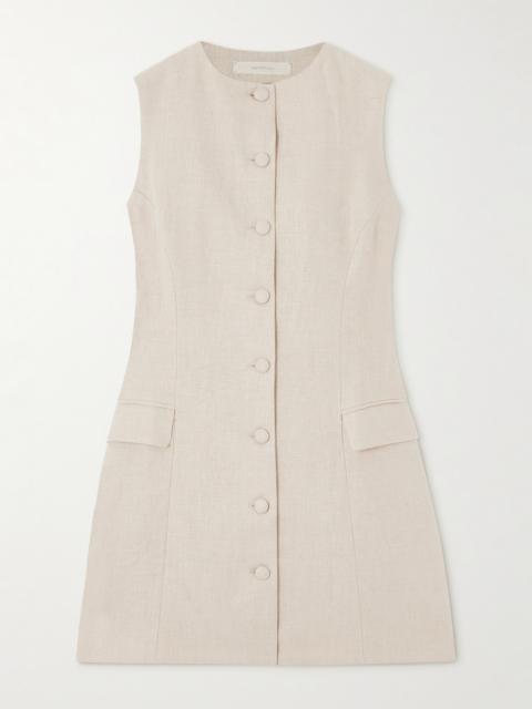 Jane Linen Mini Dress