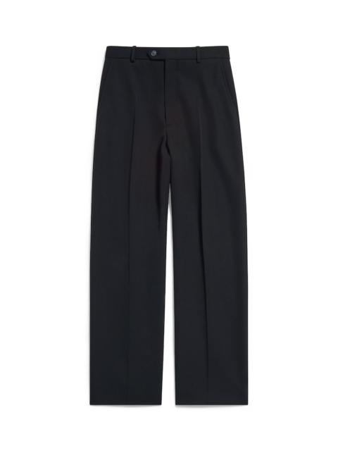 Women's Baggy Tailored Pants in Black