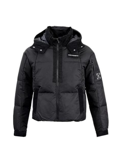 (WMNS) Converse Premium Short Down Puffer Jacket 'Black' 10023727-A01