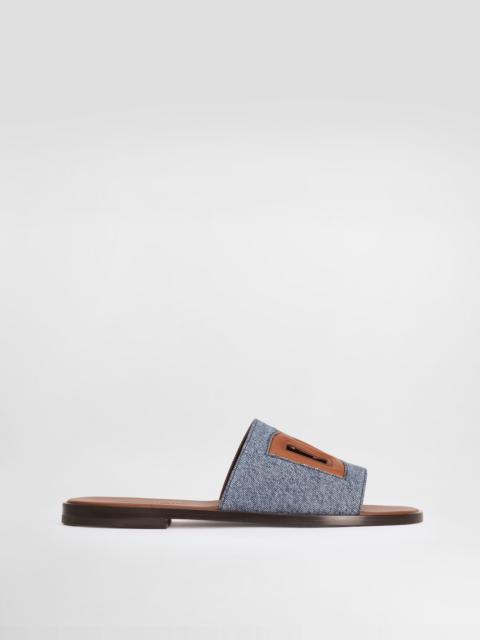 DG light denim sandal