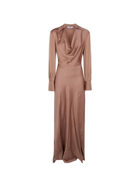 Adelle long-sleeved maxi dress