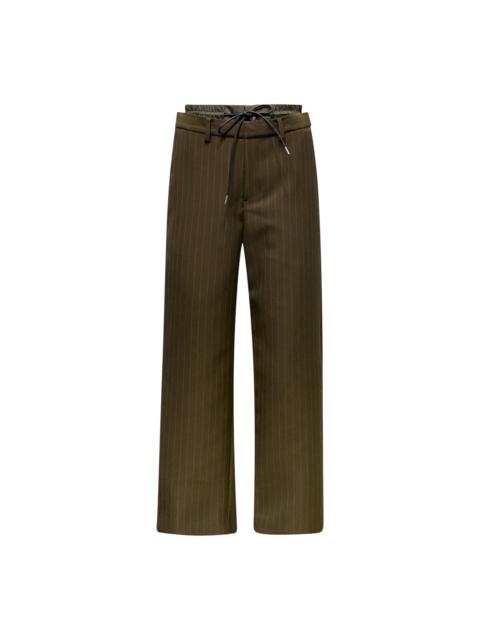 Matelasse Twill Pants