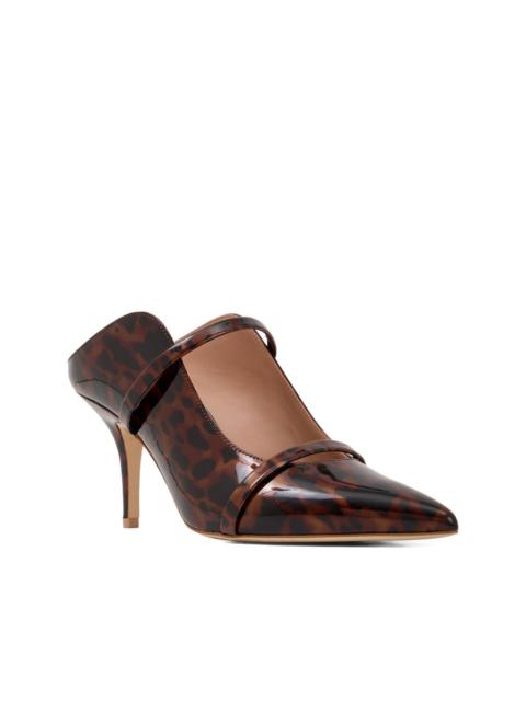 70mm Maureen leopard-print mules