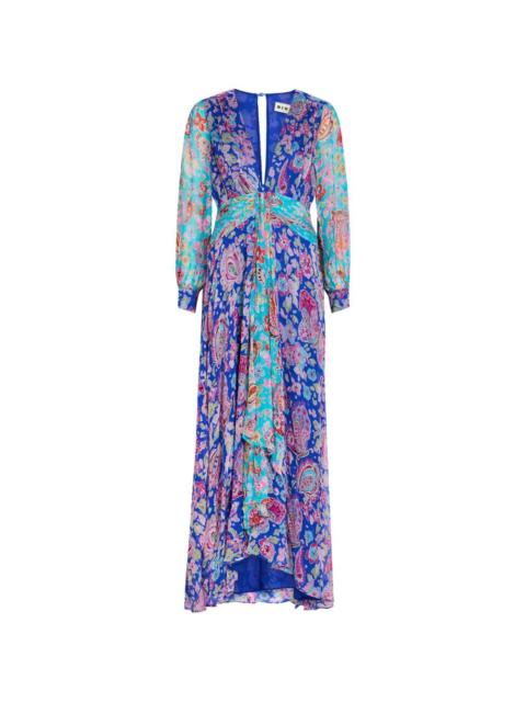 floral maxi dress
