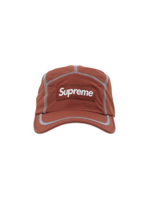 Supreme Reflective Stitch Camp Cap 'Brown'