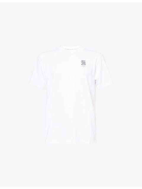 Duke Printed Cotton-Jersey T-Shirt