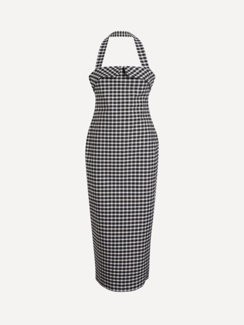 Chiara Gingham Midi Dress