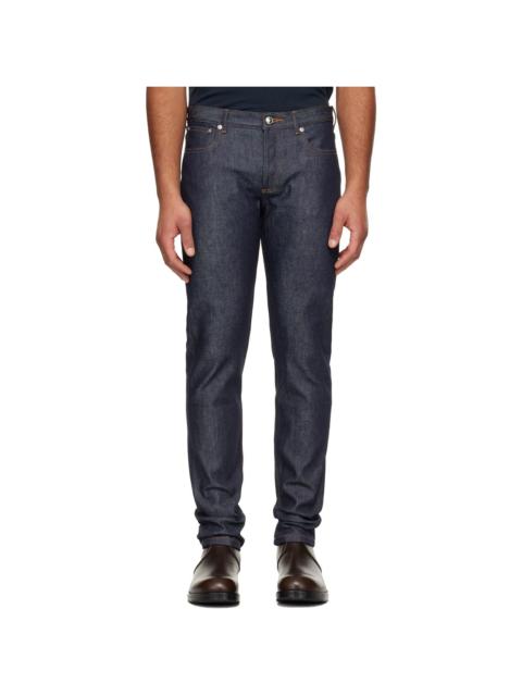 Navy Petit New Standard Jeans