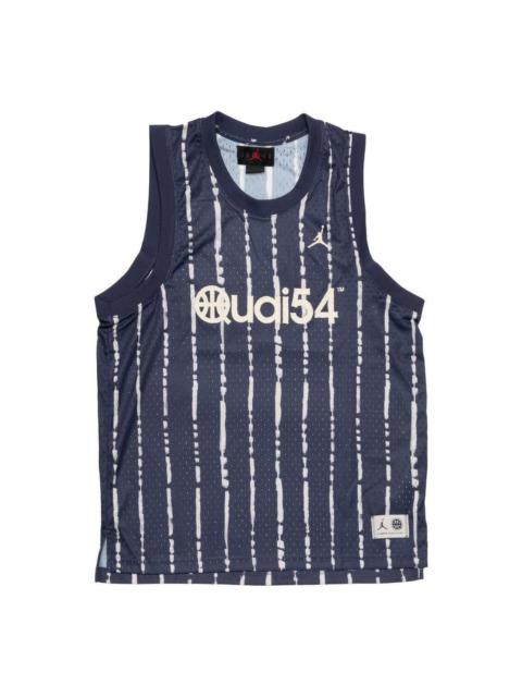 Air Jordan Quai 54 Sport Mesh Jersey 'Blue' DV6793-511