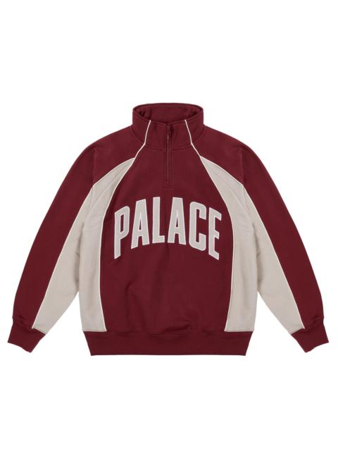 COURTSIDE 1/4 ZIP TAWNY PORT / CONCRETE GREY