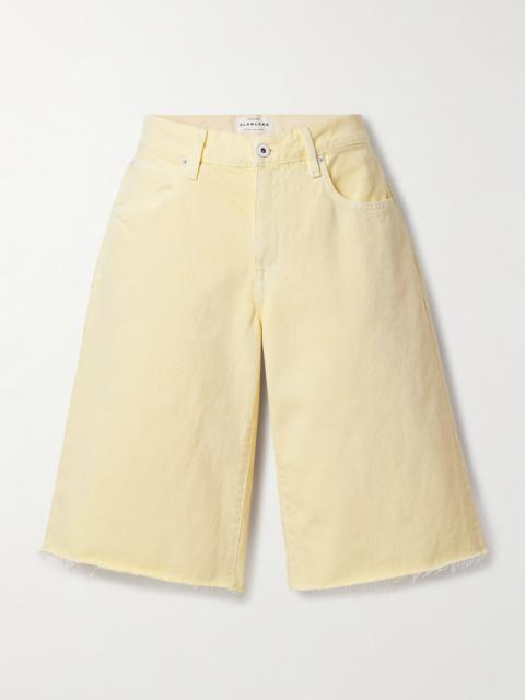 Mica Frayed Denim Shorts