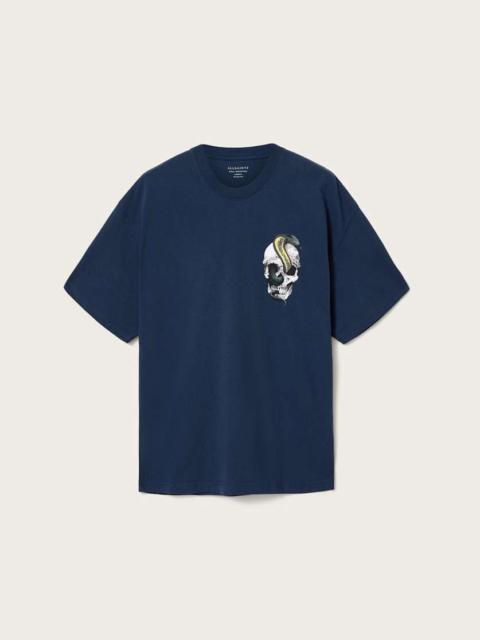 SNAKEHEAD OVERSIZED GRAPHIC T-SHIRT