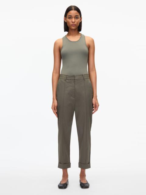 Cropped Carrot Trousers