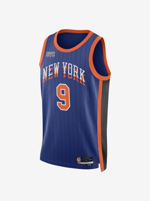 RJ Barrett New York Knicks 2023/24 City Edition Nike Men's Dri-FIT NBA Swingman Jersey