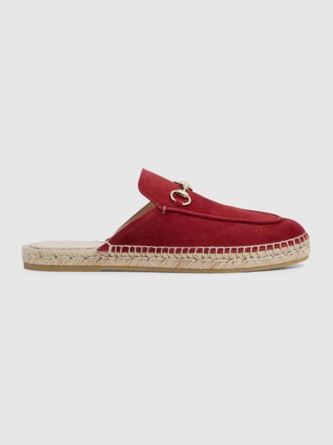 Women's espadrille mule with Horsebit
