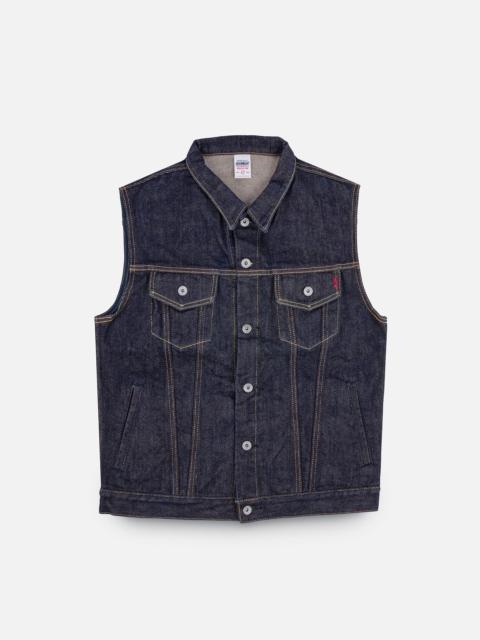 21OZ SELVEDGE DENIM MODIFIED TYPE III VEST - INDIGO