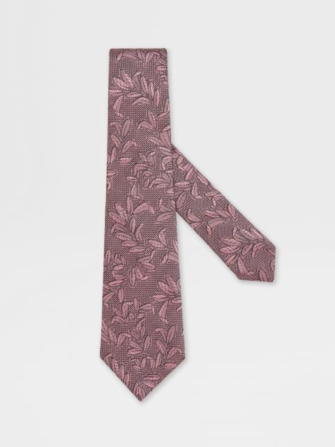 PINK SILK TIE