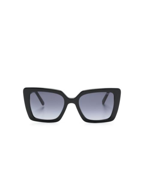 square-frame sunglasses