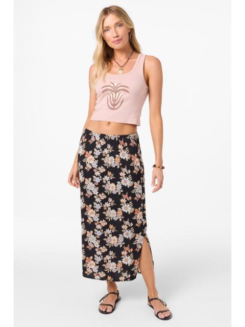Bellamy Bali Floral Midi Skirt