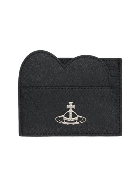 Black Heart Card Holder