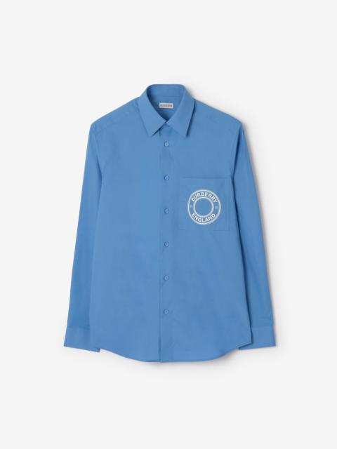 Logo Graphic Cotton Shirt