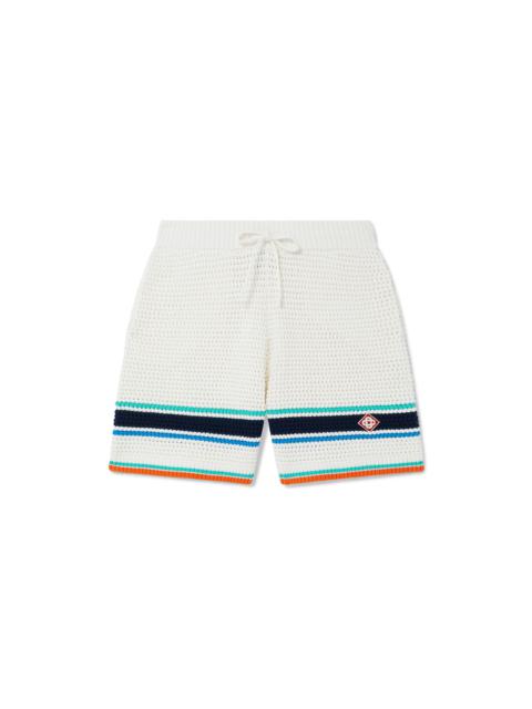 Crochet Tennis Shorts | Casablanca Paris
