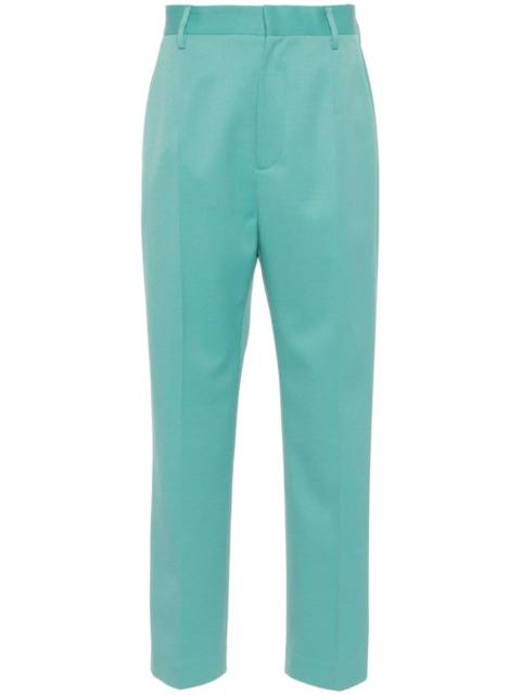 single-stitch tapered trousers