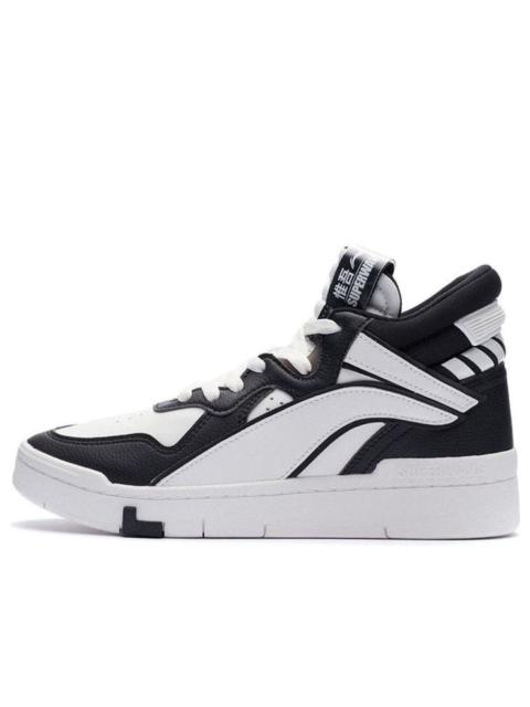(WMNS) Li-Ning SUPERWAVE Mid 'Snow White Black' AGCR234-3
