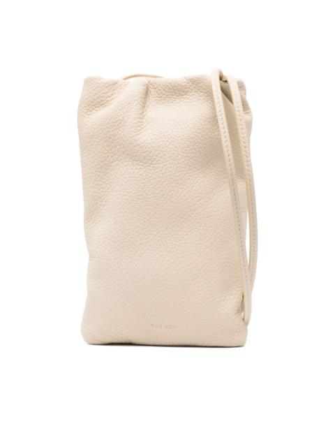 grained-leather phone case