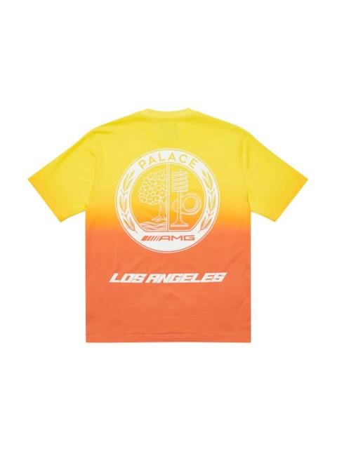 Palace AMG 2.0 Log Angeles T-shirt Yellow/Orange