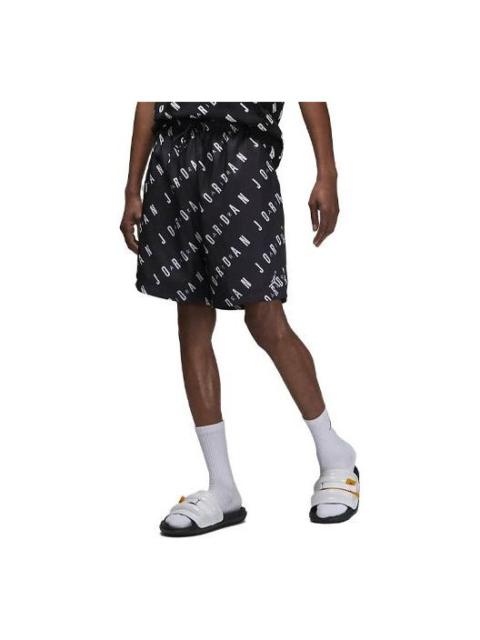 Air Jordan Essentials Poolside Shorts 'Black White' DX9673-010