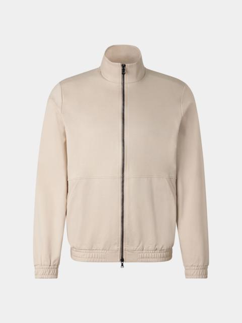 Rupert jersey jacket in Sand